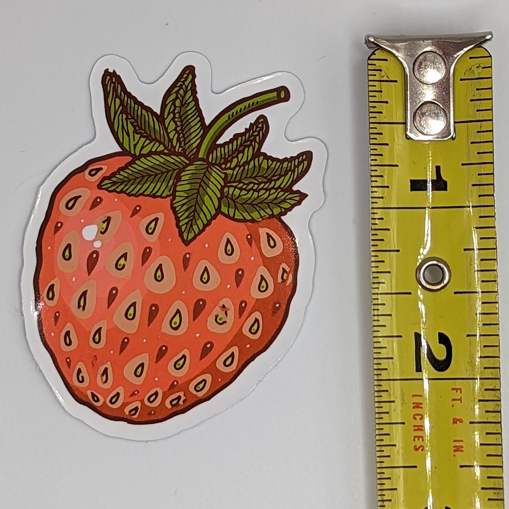 Strawberry Sticker - Picture 2 of 2